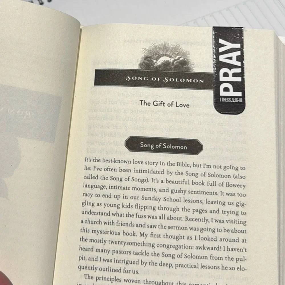 Magnetic Bookmarks Set of 3 - inspirational - Hope, Pray, Believe